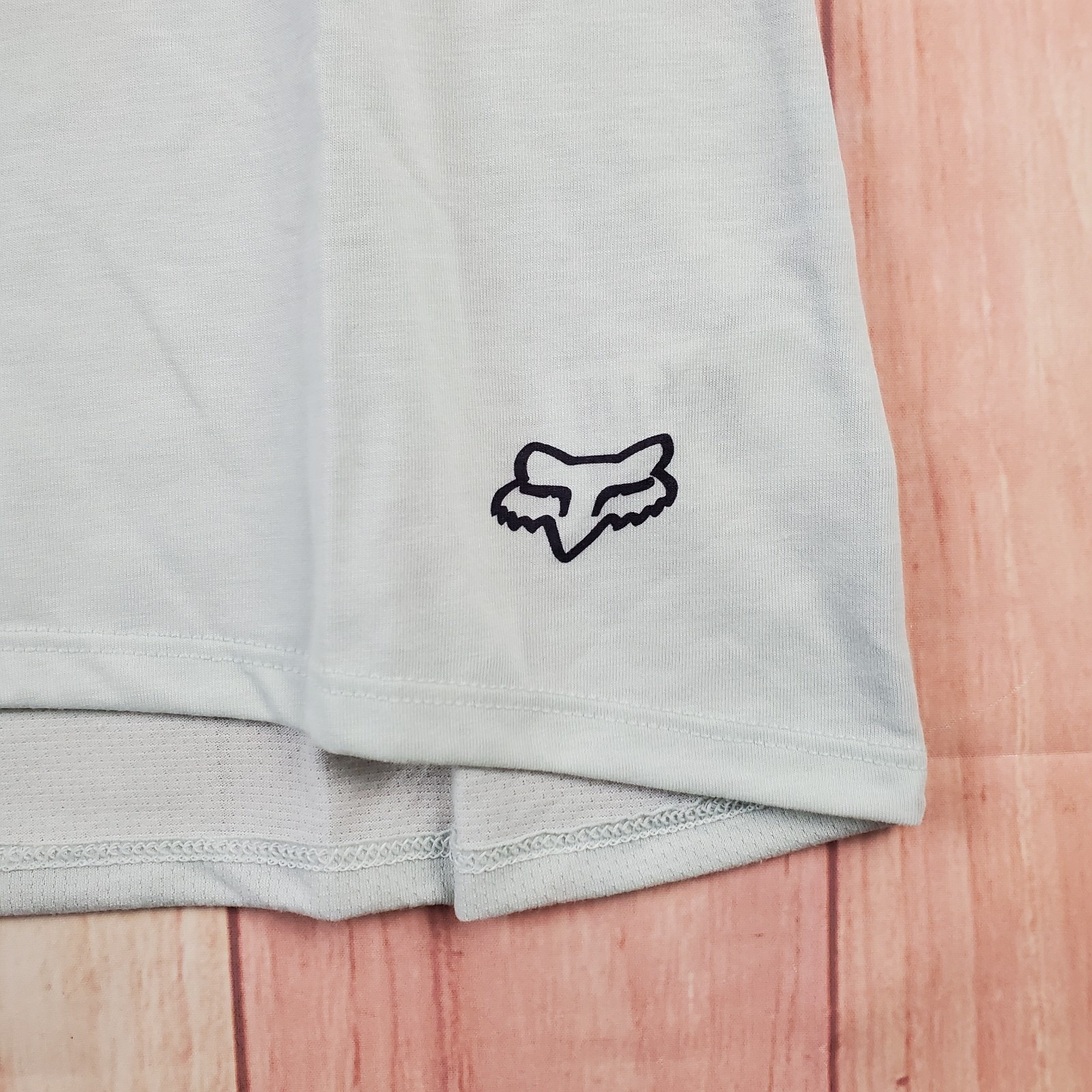 Fox Ranger Drirelease Jersey Womens Large Cloud Gray Short Sleeve Pullover — image 3 of 8